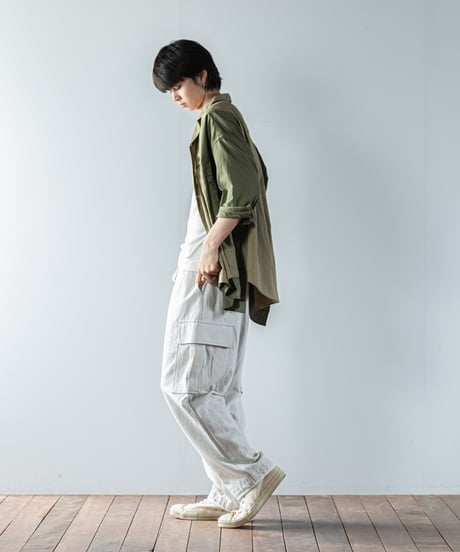 ARTE POVERA｜【 artea-reclothing602 】ユーロアーミー RE-ワイドシャツ
