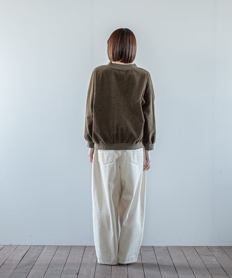 ATPOVA｜【 26WI41 】 コーデュロイ ラグランV (製品染)