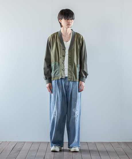 ATPOVA｜【 26WI60 】 コットン＆シルク 天竺MIXカーディガン