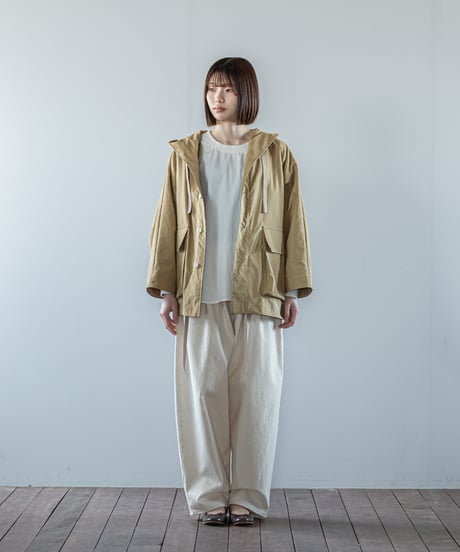 ATPOVA｜【 26WI47 】 ウォッシュC/N ドルマンフードJKT (ライナー取り外し可)