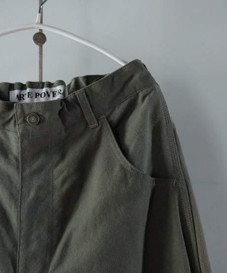 ARTE POVERA｜【 22WI82  】 ドイツランドリーBAG　RE-5ポケットバギーPT