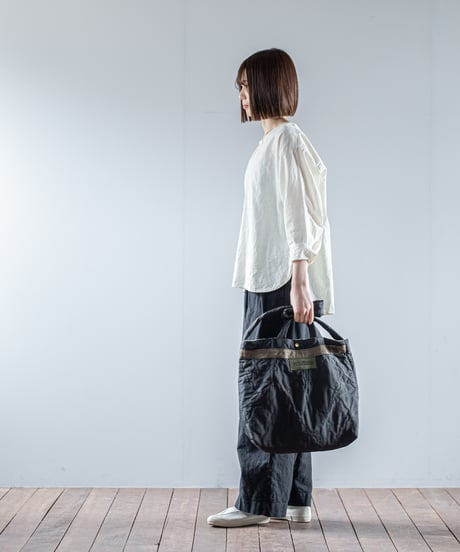ARTE POVERA｜【 26WI64 】 チェコキルトパンツ(黒染) RE-トート＆ショルダーBAG