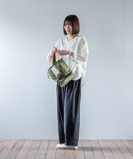 ARTE POVERA｜【 26WI58 】 イギリススモックパーカー RE-巾着ショルダーBAG (M)