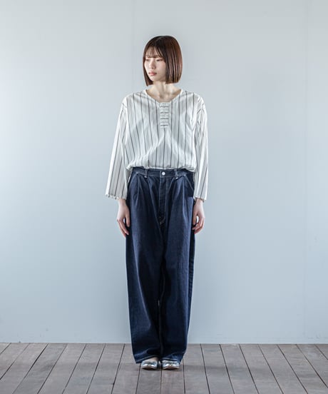 ATPOVA｜【 26WI48(TEIBAN - ATP013) 】 12OZデニム 2タックPT