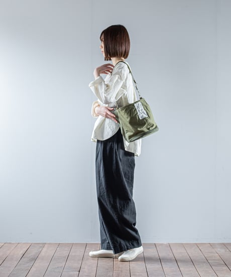 ARTE POVERA｜【 26WI58 】 イギリススモックパーカー RE-巾着ショルダーBAG (M)