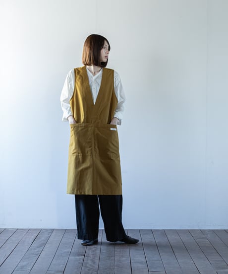 ARTEA｜【 artea-apron006 】 T/Cグログランエプロン