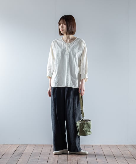 ARTE POVERA｜【 26WI57 】 イギリススモックパーカー RE-巾着ショルダーBAG (S)