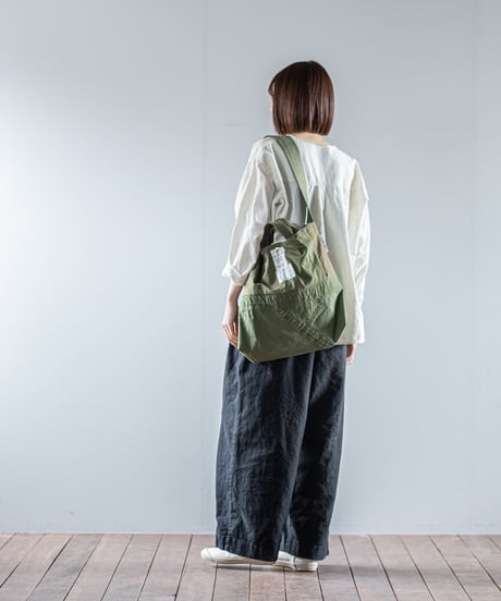 ARTE POVERA｜【 26WI56 】 イギリススモックパーカー&ルーマニアテントMIX RE-トート＆ショルダーBAG