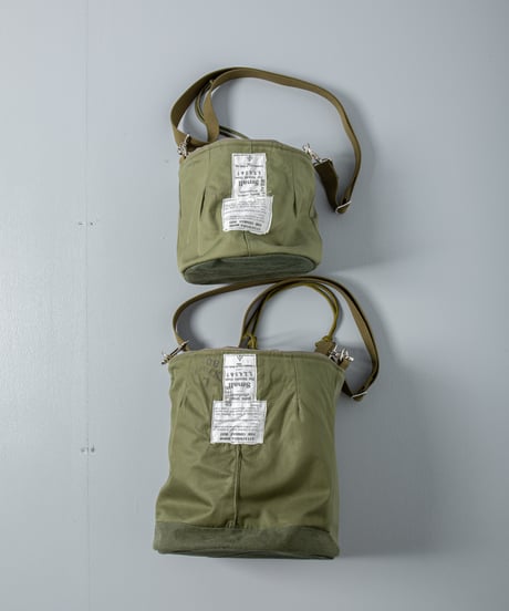 ARTE POVERA｜【 26WI57 】 イギリススモックパーカー RE-巾着ショルダーBAG (S)