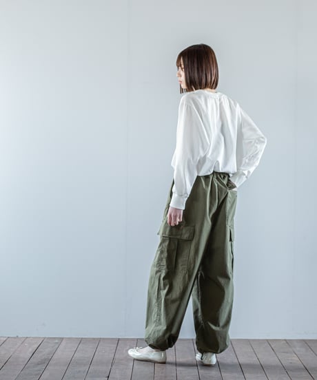 ATPOVA｜【 26WI61 】 コットン＆シルク カーゴPT