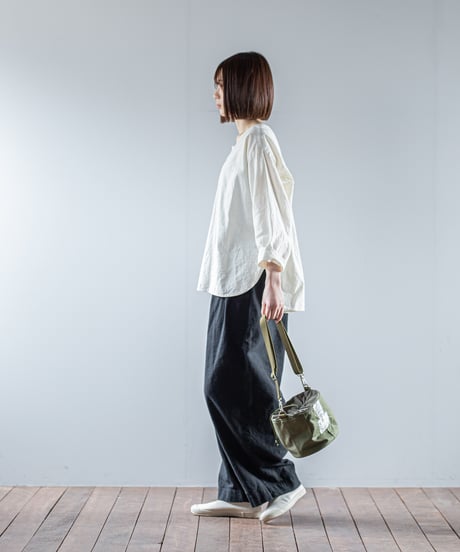 ARTE POVERA｜【 26WI57 】 イギリススモックパーカー RE-巾着ショルダーBAG (S)