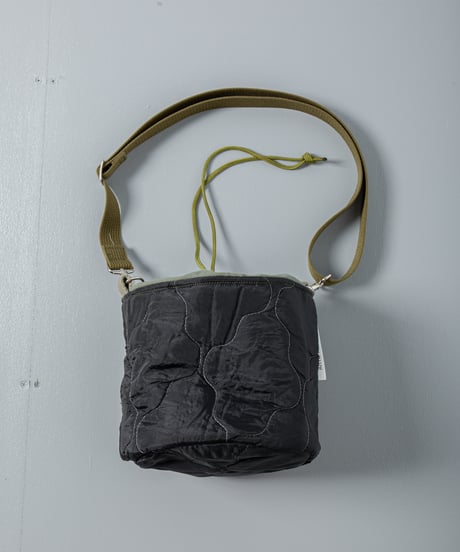 ARTE POVERA｜【 26WI65 】 チェコキルトパンツ(黒染) RE-巾着ショルダーBAG (S)