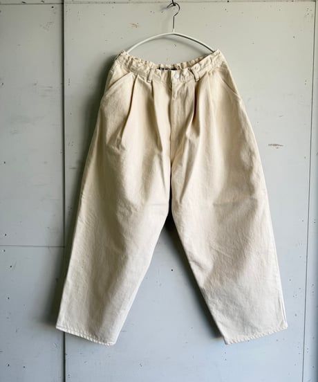 〈B品〉 ATPOVA｜【 26WI07(TEIBAN - ATP002) 】 12OZデニム 2タックPT
