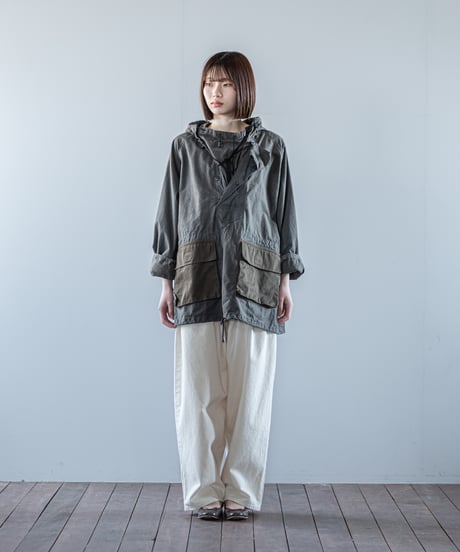 ARTE POVERA｜【 26WI40 】 ハンガリーマウンテンパーカー RE-オーバーダイ