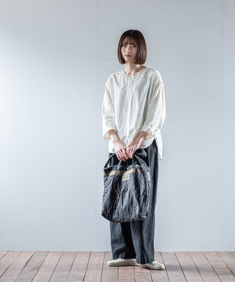 ARTE POVERA｜【 26WI64 】 チェコキルトパンツ(黒染) RE-トート＆ショルダーBAG