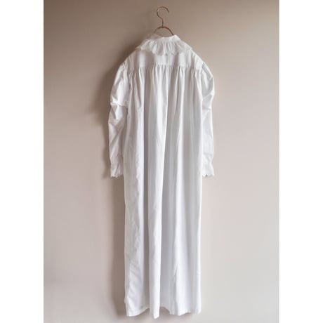 1900s antique ruffle lace night dress
