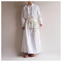 1900s antique ruffle lace night dress