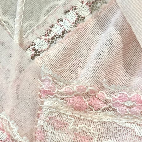 60〜70s sheer lace lingerie camisole