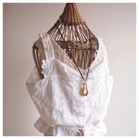 1900〜1920s antique eyelet lace corset cover