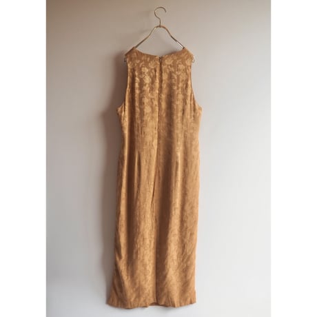 "essence" viscose floral sleeveless maxi dress