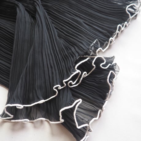 70〜80s "michael maiello For Pat Richards" pleated design dress