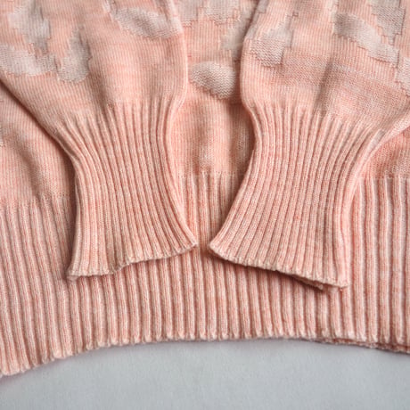 vintage floral pattern sweater