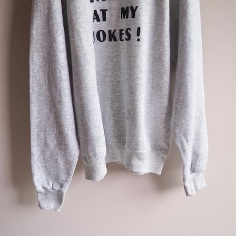 90s "Tultex" flocky print sweatshirt