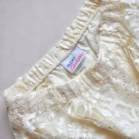"AVON fashion" lace maxi skirt