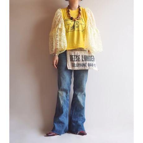 80s made in USA Levi's 684 bigbell flare denim
