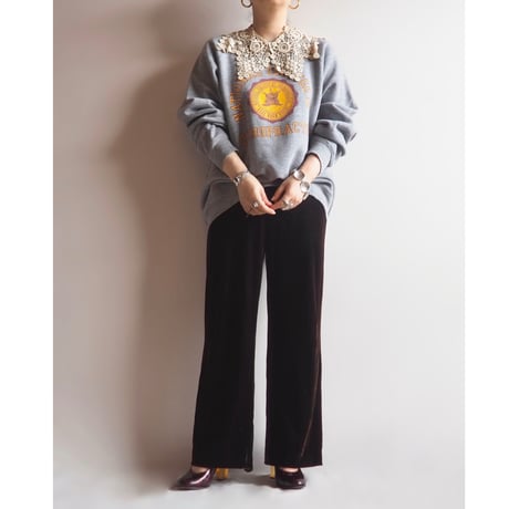 80s "Collegiate Pacific" college print sweatshirt