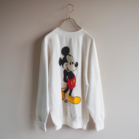 80s〜 "BLUES" mickey print sweatshirt