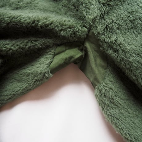 60's Swedish army M-59 reversible boa liner coat