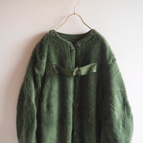 60's Swedish army M-59 reversible boa liner coat
