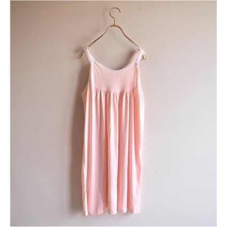 70s〜 "KOMAR" nylon lace lingerie camisole