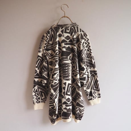 "biagetti" abstract embroidered sweater