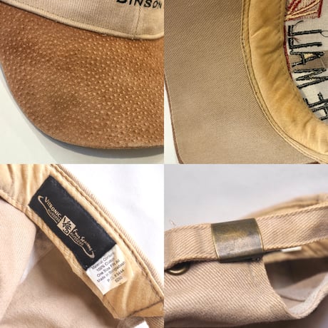 80〜90s embroidered logo cap