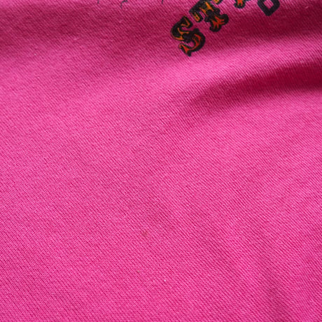 80〜90s cut off s/s print sweatshirt
