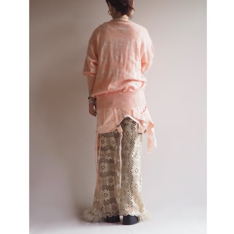 vintage floral pattern sweater