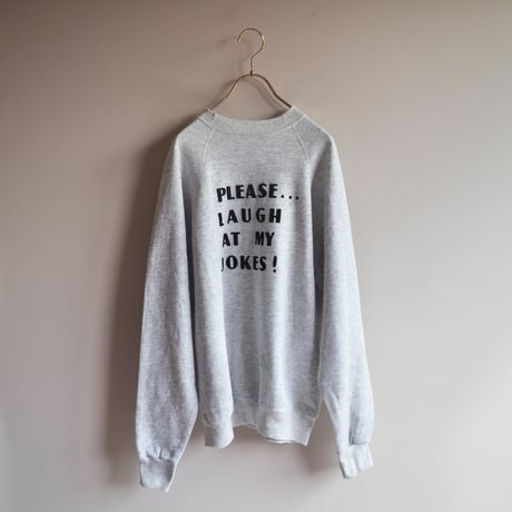 90s "Tultex" flocky print sweatshirt