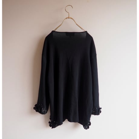 "CASAMIA" floral design cardigan