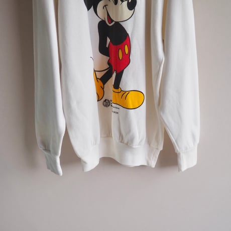 80s〜 "BLUES" mickey print sweatshirt