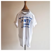 90s "Fruit Of The Loom" print tee (WH×BU)