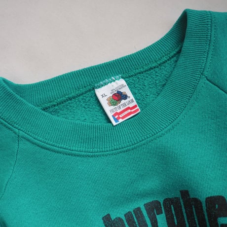 90s "Fruit Of The Loom" Pittsburgh print sweatshirt