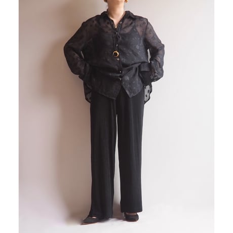 "BCBG paris" textured easy pants