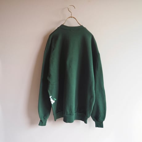 90s floral bird print sweatshirt
