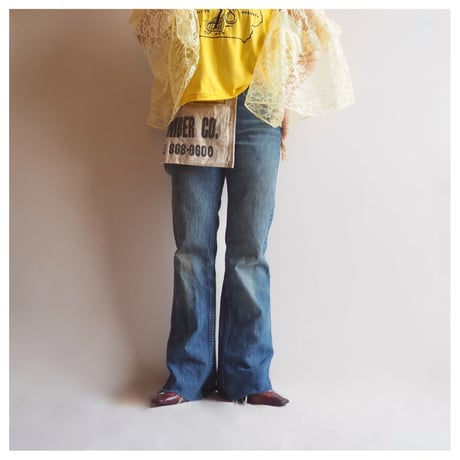80s made in USA Levi's 684 bigbell flare denim