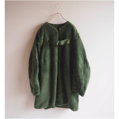 60's Swedish army M-59 reversible boa liner coat