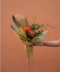 9月限定│ピンクッションブーケ