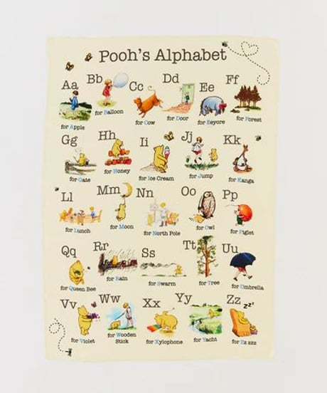 【ABC プレイシルク】 Winnie the Pooh  /Sarah's silks