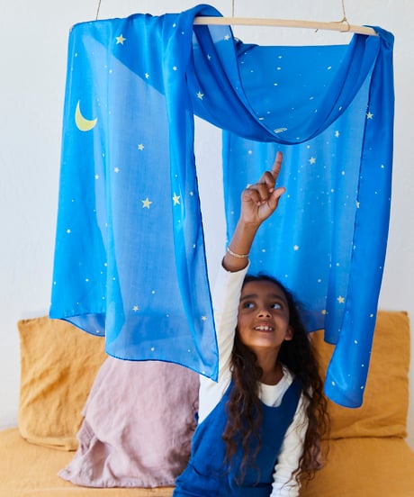 GIANT Playsilks 【Night sky】  /Sarah's silks